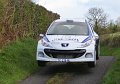 Arzeno & Breen testing their Peugeots April 3rd 2012